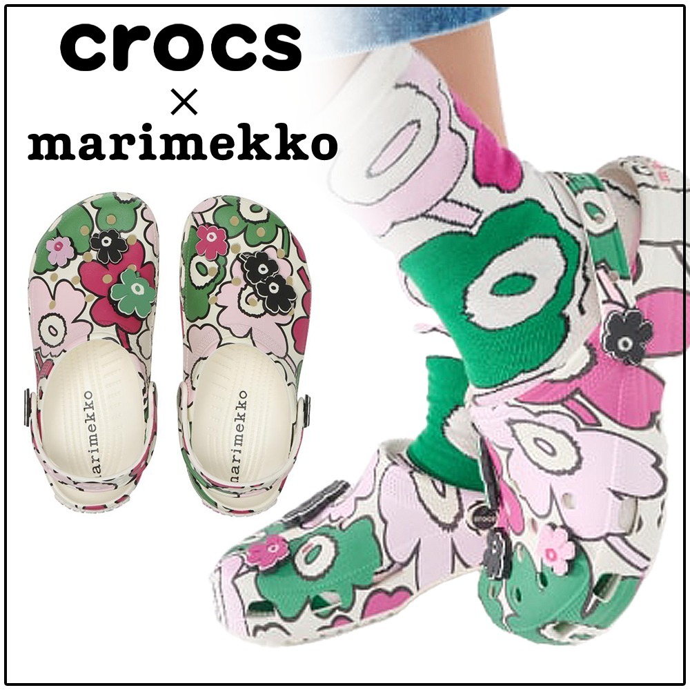 すぐ届く【crocs】マリメッコ クラシック クロッグ サンダル