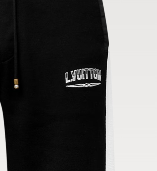 Louis Vuitton《ハイブリッド ジャージーパンツ》ブラック 直営