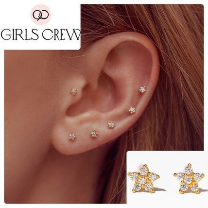 【Girls crew】Teeny Tiny Star Studsピアス