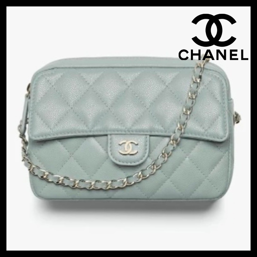 【優しい色★】CHANEL クラシックチェーンクラッチ