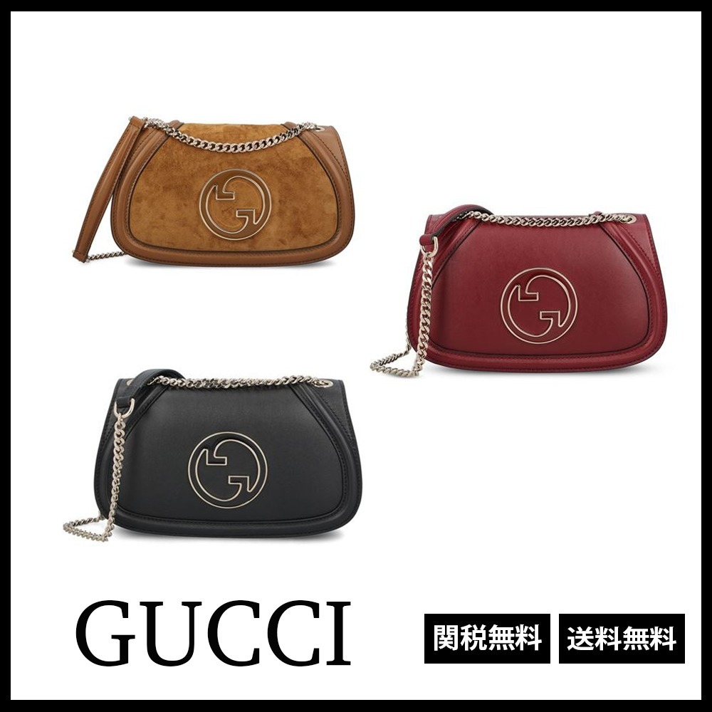 GUCCI 関税込 グッチ ブロンディ ミディアム ショルダーバッグ