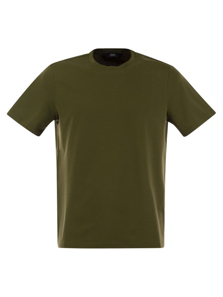 HERNO ストレッチクルネックTシャツ JG000174U52003 7730