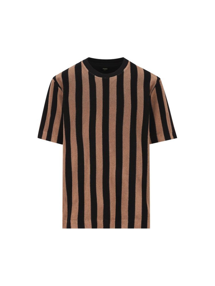 FENDI ヘキンテリクルネックTシャツ FY0936ARYQ F13IZ