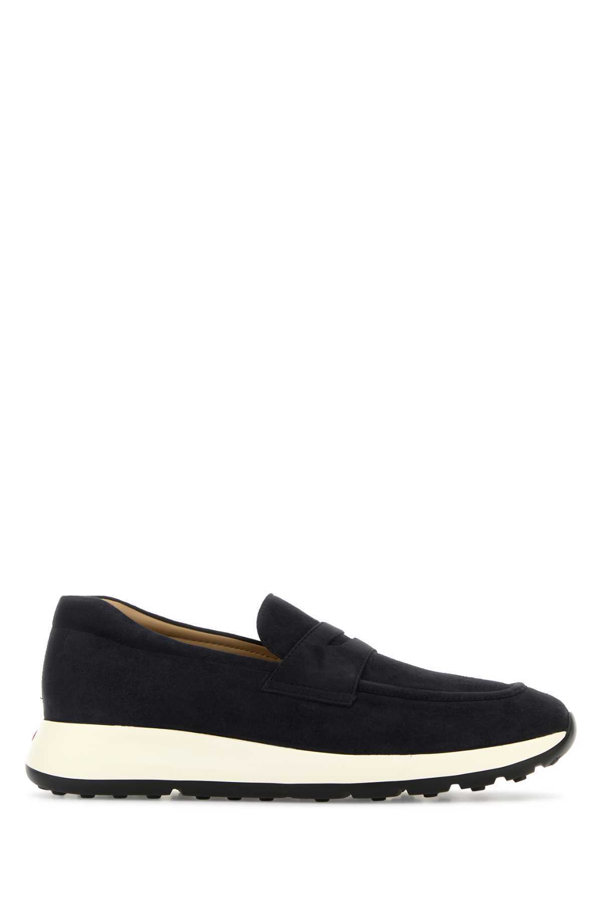 スニーカー TOD'S Dark Blue Suede Loafers
