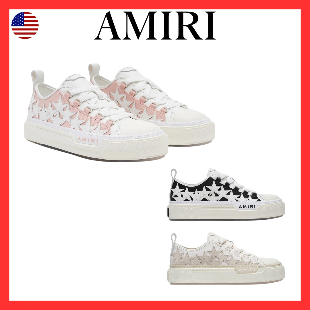 【AMIRI】STARS COURT LOW スターズ コート ロー スニーカー