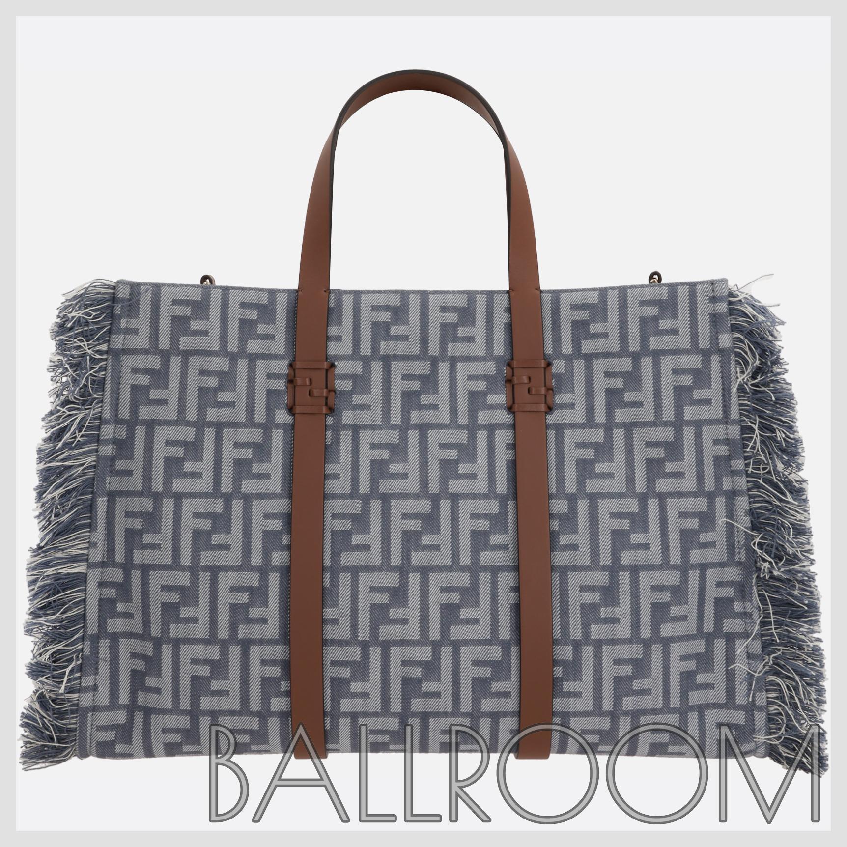 トートバッグ FENDI SUMMER TOTE IN JACQUARD FF