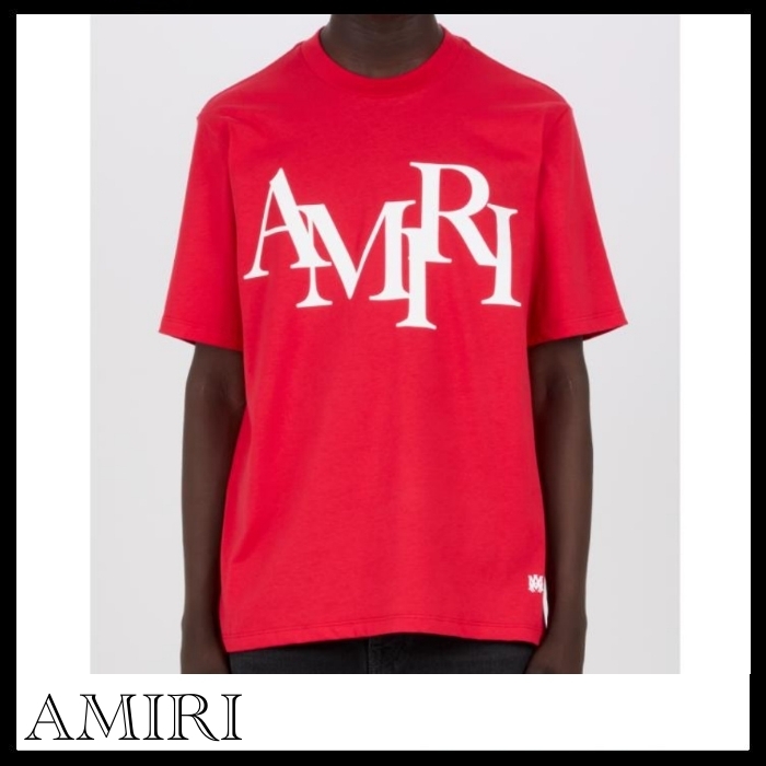 AMIRI 国内買付 AMIRI STAGGERED LOGO TEE 限定店舗