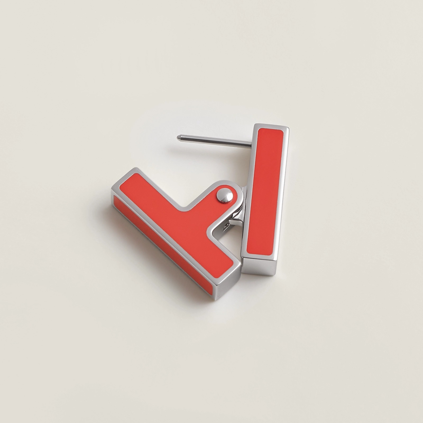 【HERMES】エルメス シングルピアス 《H》