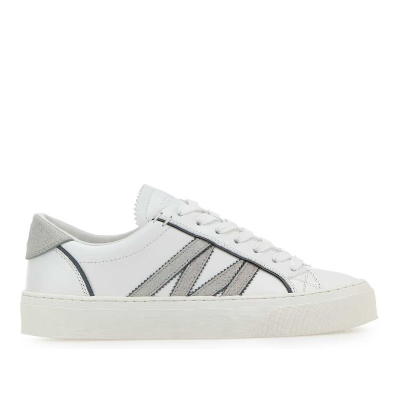スニーカー MONCLER White leather Monaco2 sneakers