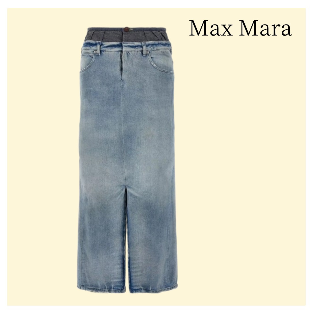 【関税送料込み】Max Mara デニムスカート