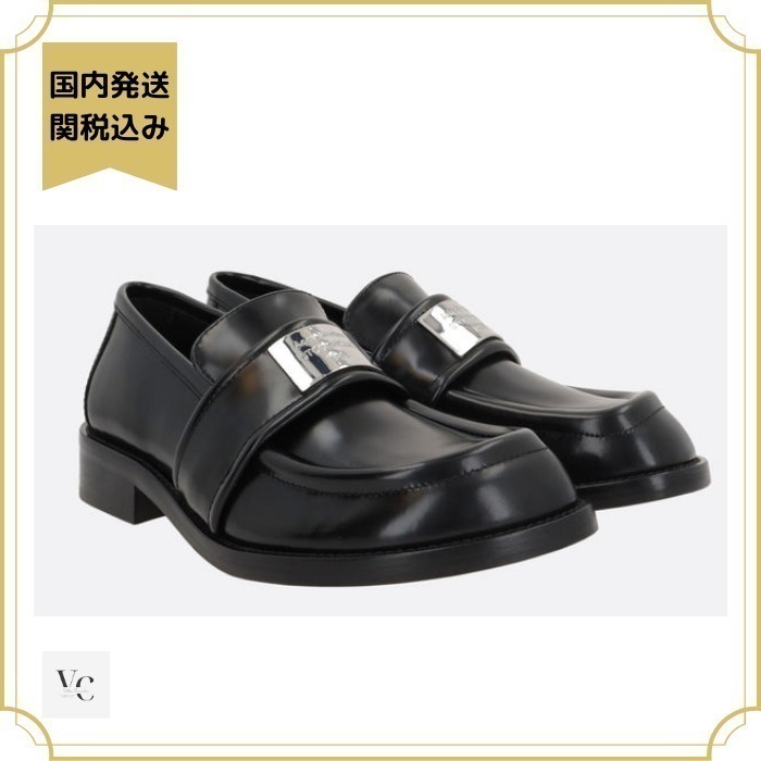 Acne Studios Leather Loafers ブラッシュ レザー ローファー