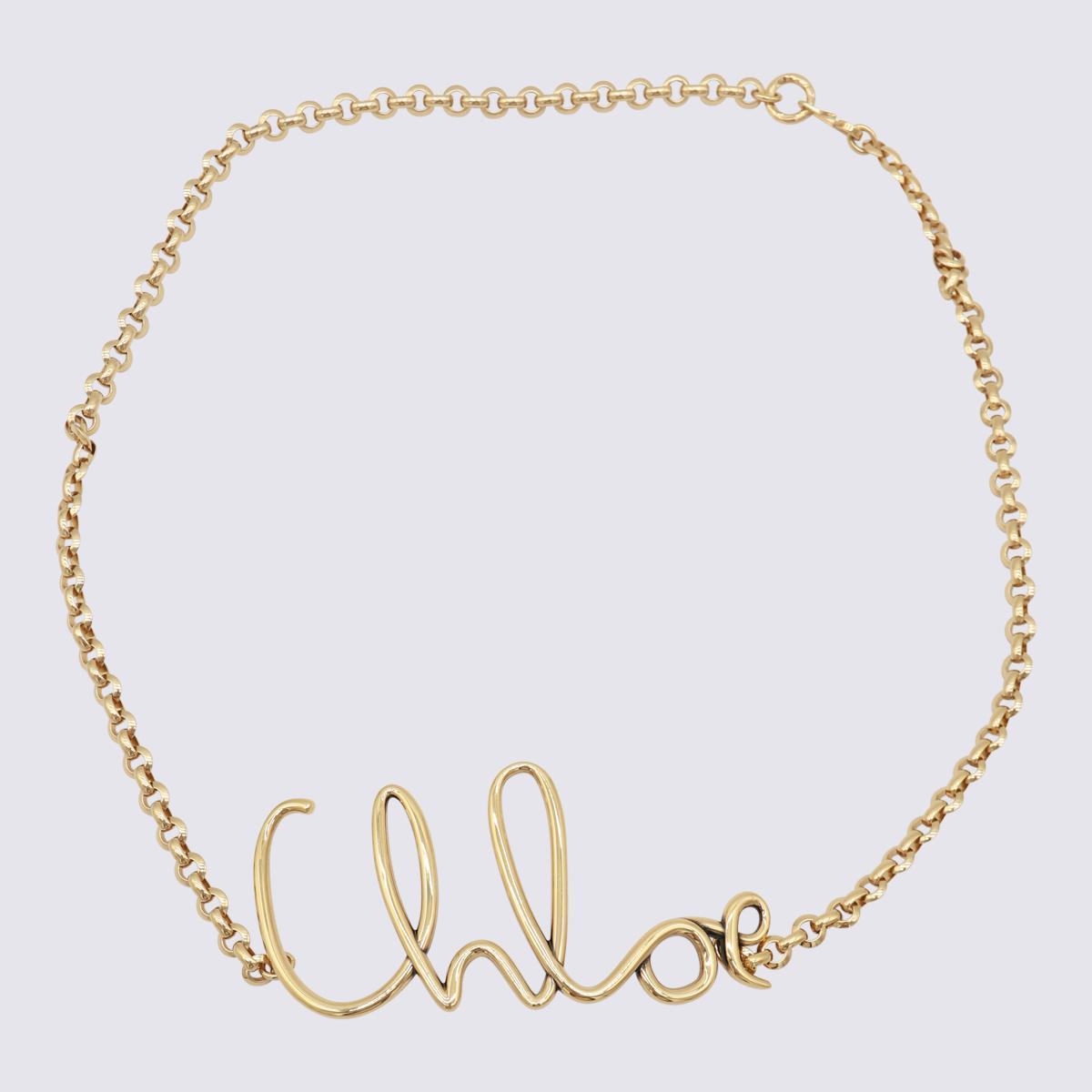 【関税＆送料込み】ChloAC Gold Tone Brass Belt
