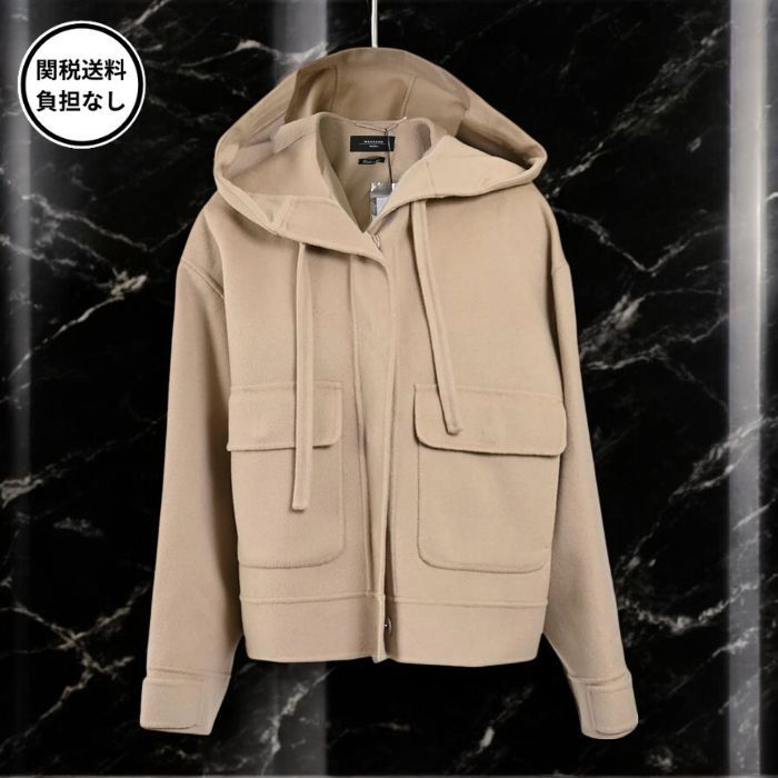 Weekend MaxMara GARY フード付き ウール ジャケット 関税送料込