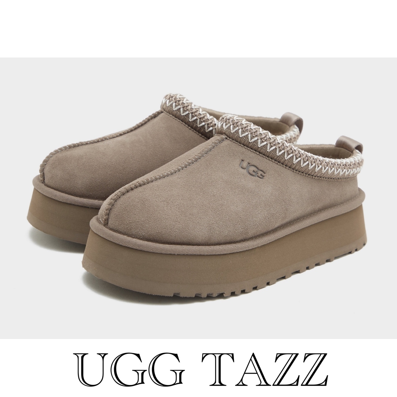 日本未入荷カラー【UGG】アグ タズ Tazz Platform 厚底スリッパ