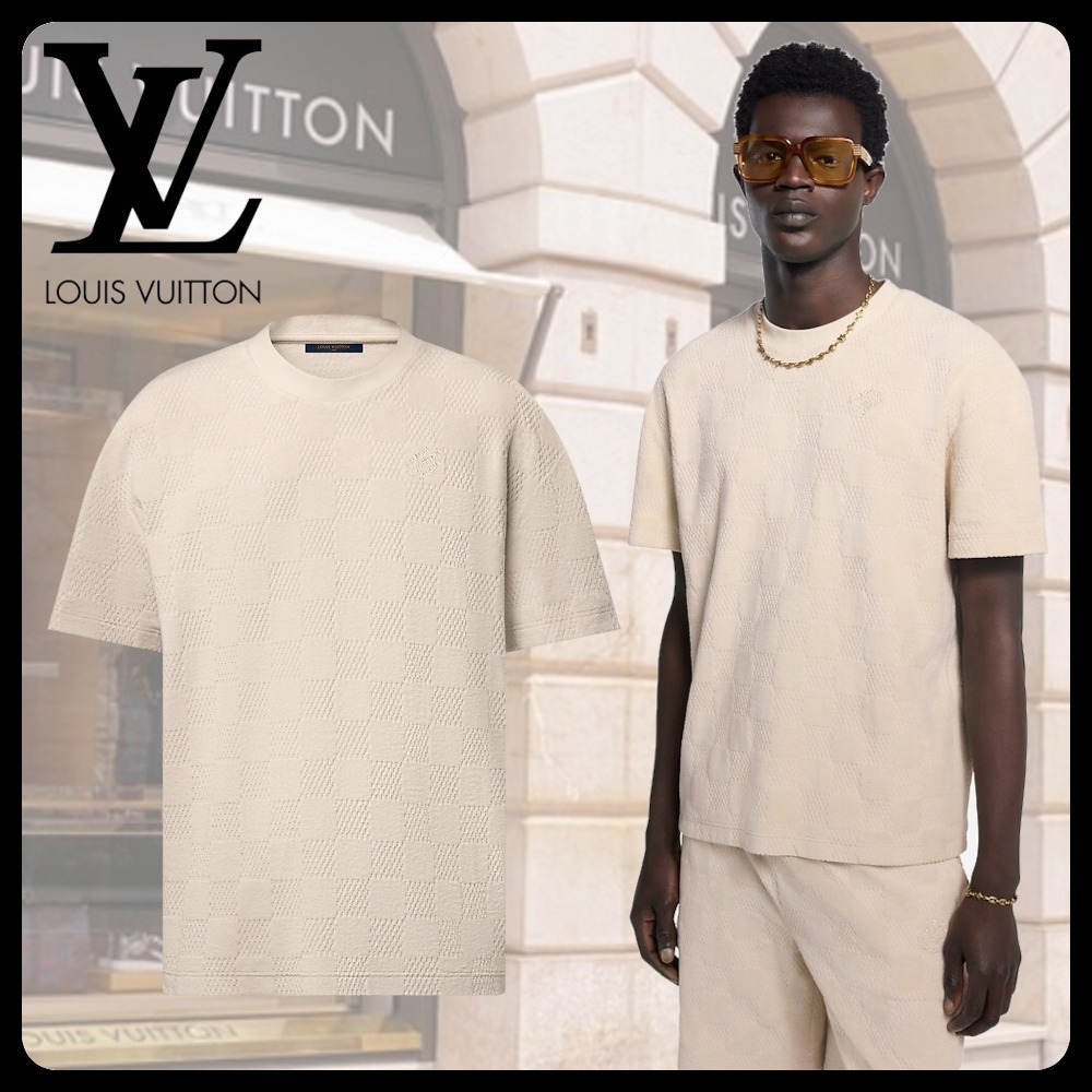 ★お洒落★【LOUIS VUITTON】ダミエ フレンチテリーTシャツ