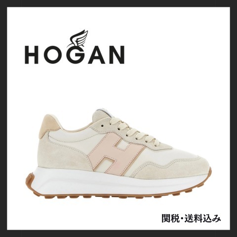 【HOGAN】ロゴパッチ スニーカー HXW6410EH41U3T0CA3