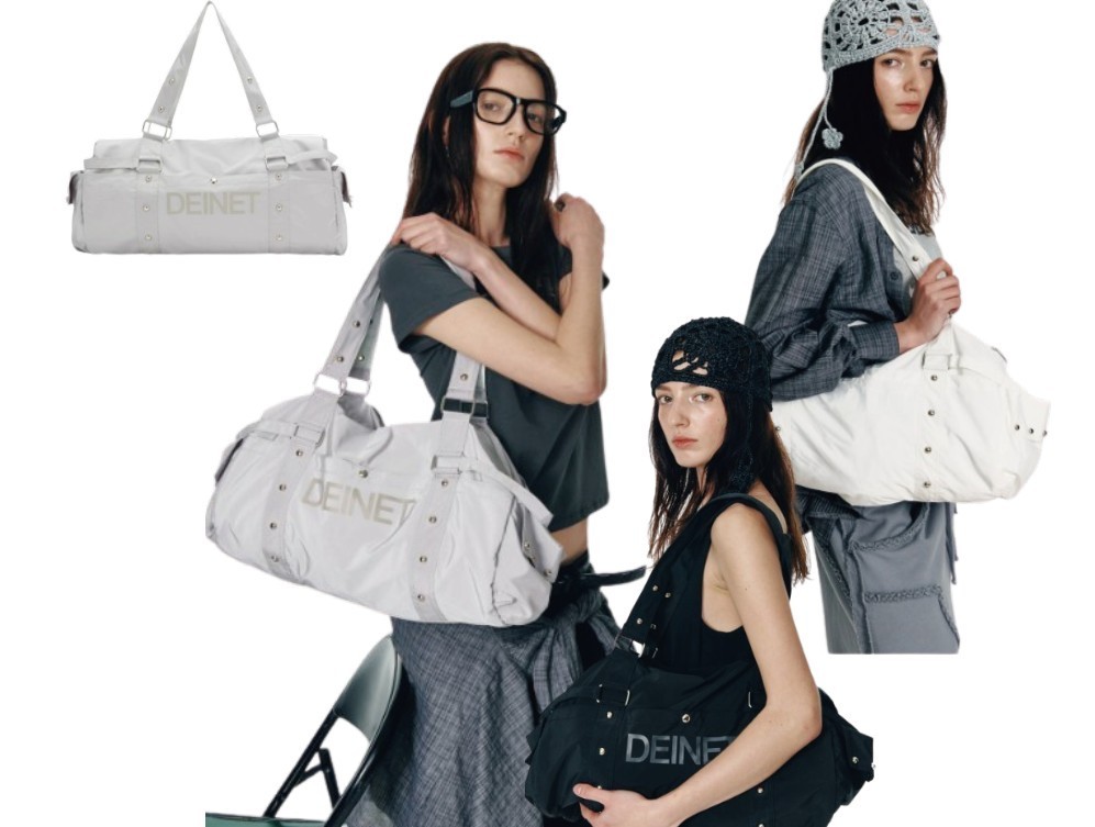 韓国商品/DEINET DEINET LOGO DUFFLE BAG