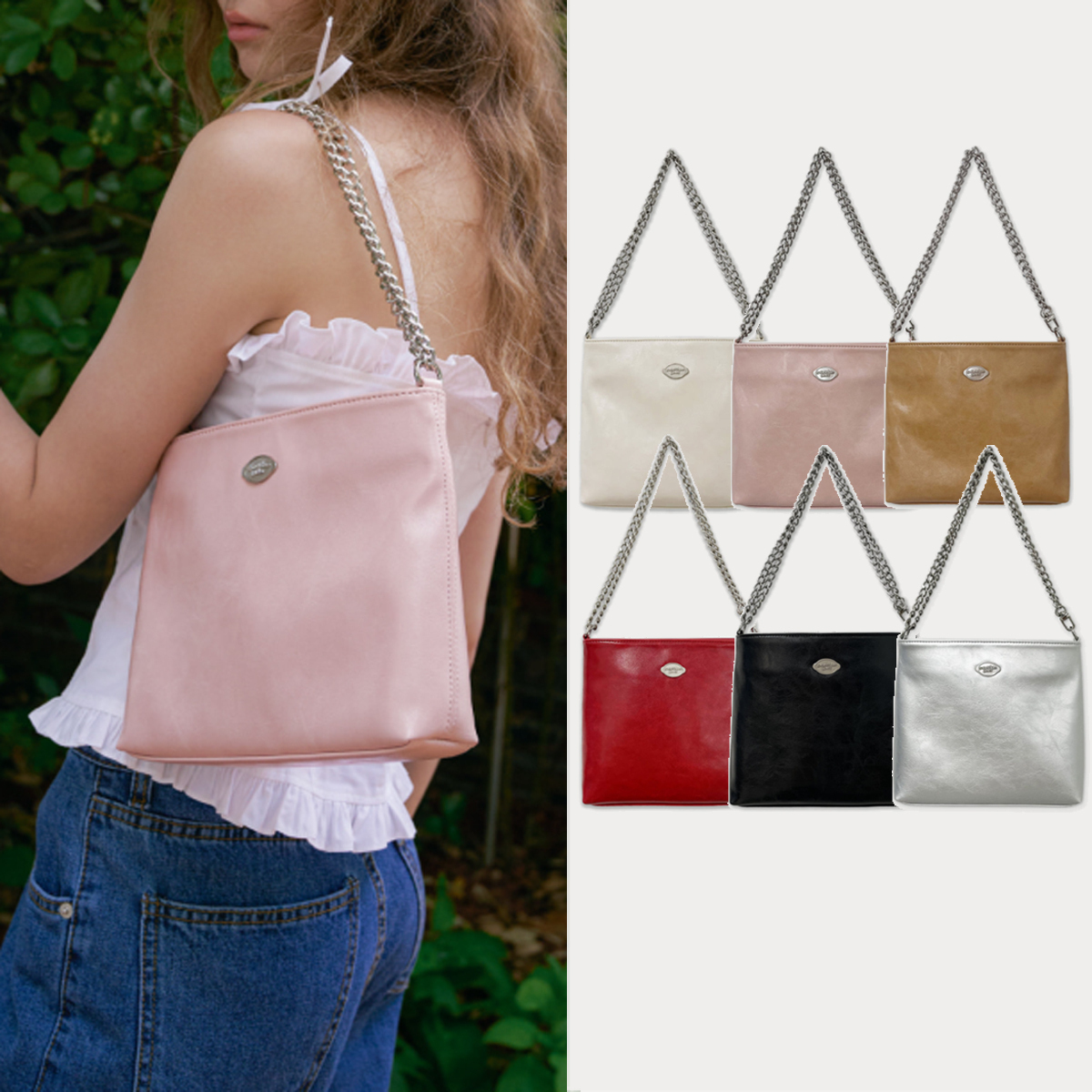 ショルダーバッグ・ポシェット SOMEWHEREfle chain toast bag 5BKK067