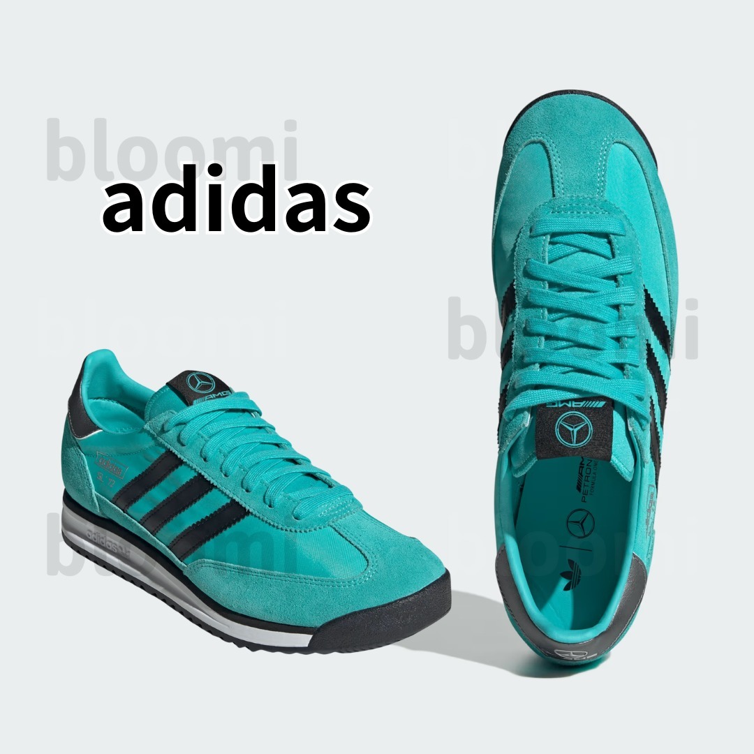 【adidas】 SL 72 RS MERCEDES（限定コラボ★ミントラッシュ）