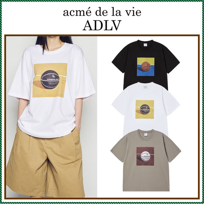【ADLV】 SQUARE BASKETBALL SHORT SLEEVE T-SHIRT