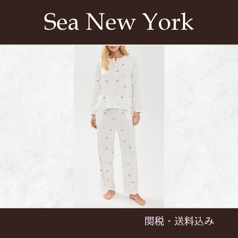 Sea NEW YORK★オーラ スリープウェア ヘンリー パジャマセット