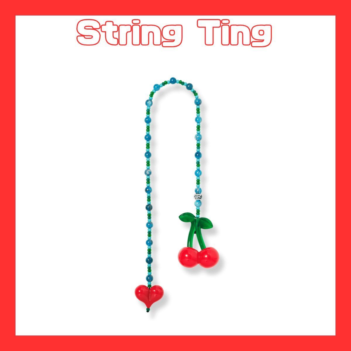 String Ting バックチャーム コスタ アズーラ チェリーズ 関税込