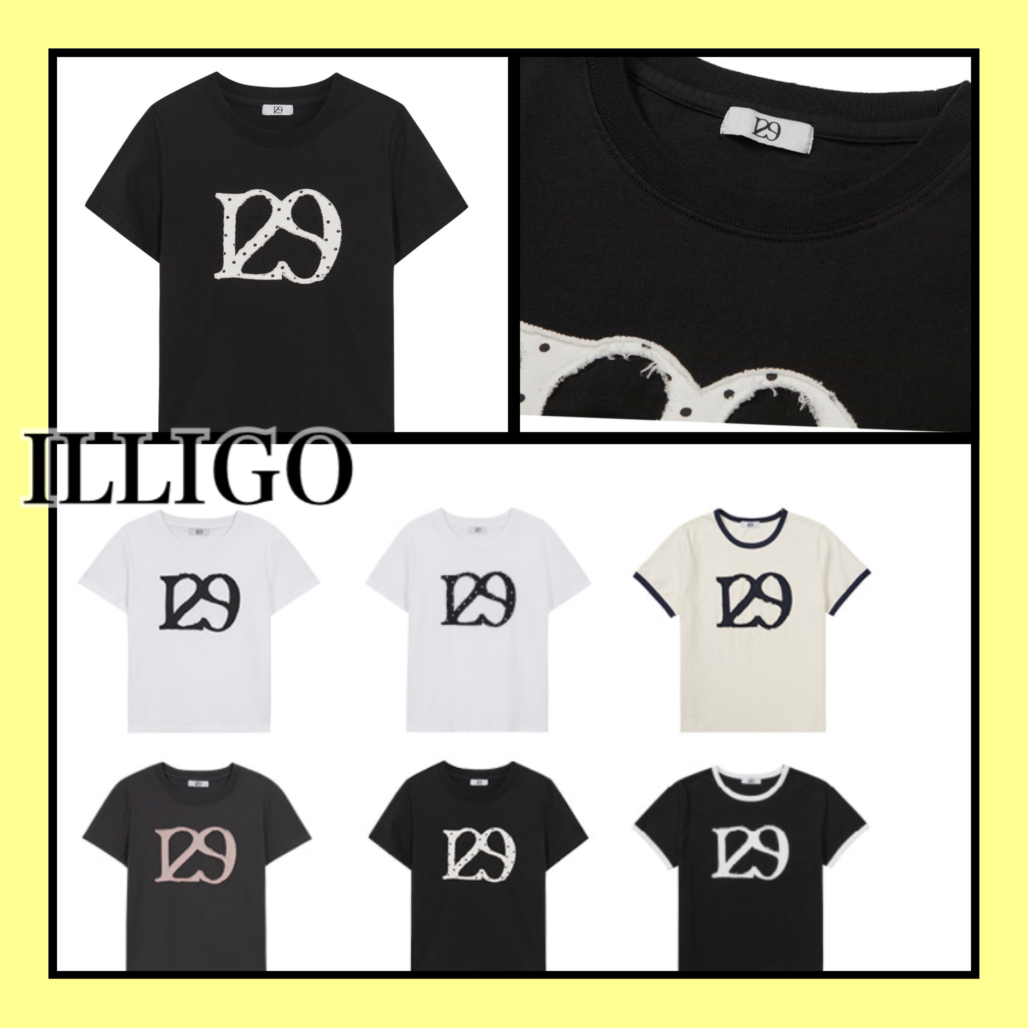 ★ ILLIGO★ロゴパッチTシャツ★