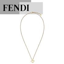 【FENDI】 金色のメタルネックレス
