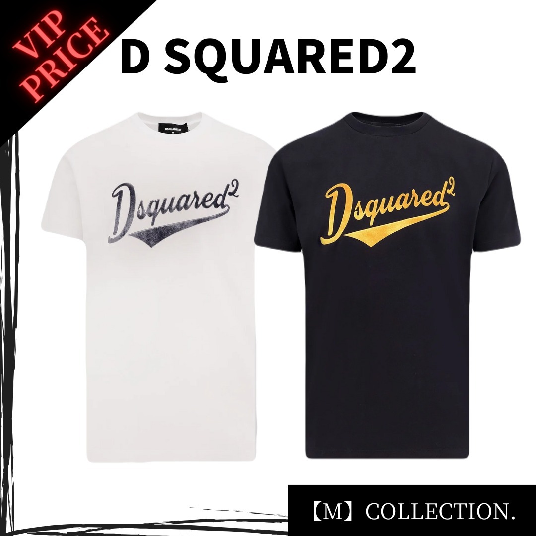 ☆★VIP価格★☆『Dsquared2』クール ロゴプリント Tシャツ