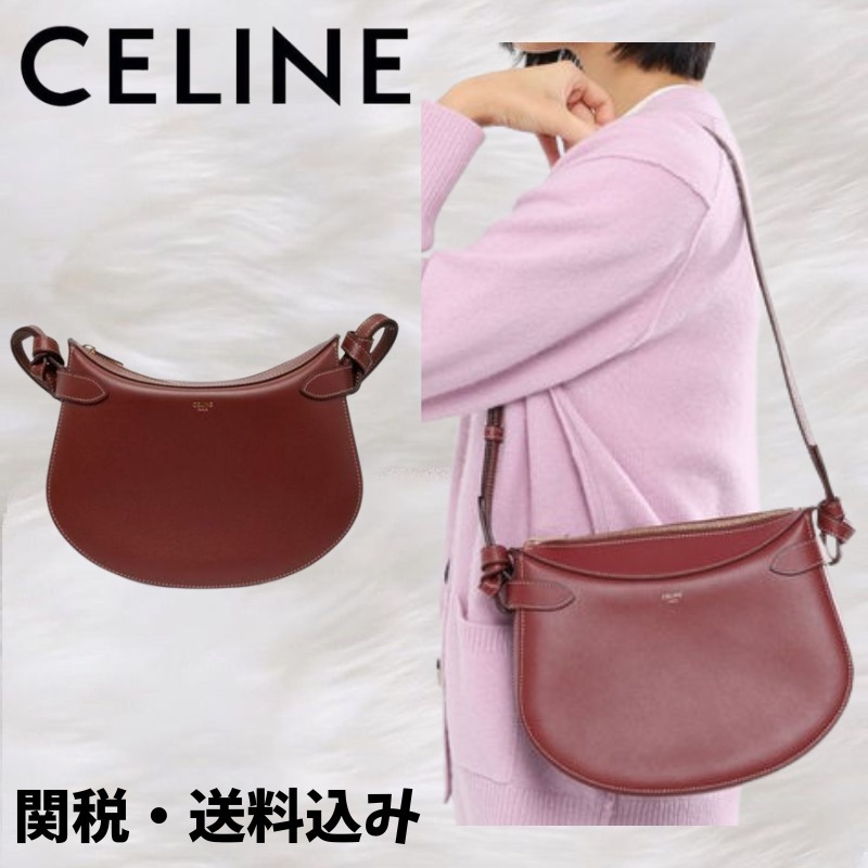 【CELINE】ブザス ヌー フランセ ショルダーバッグ ブラウン