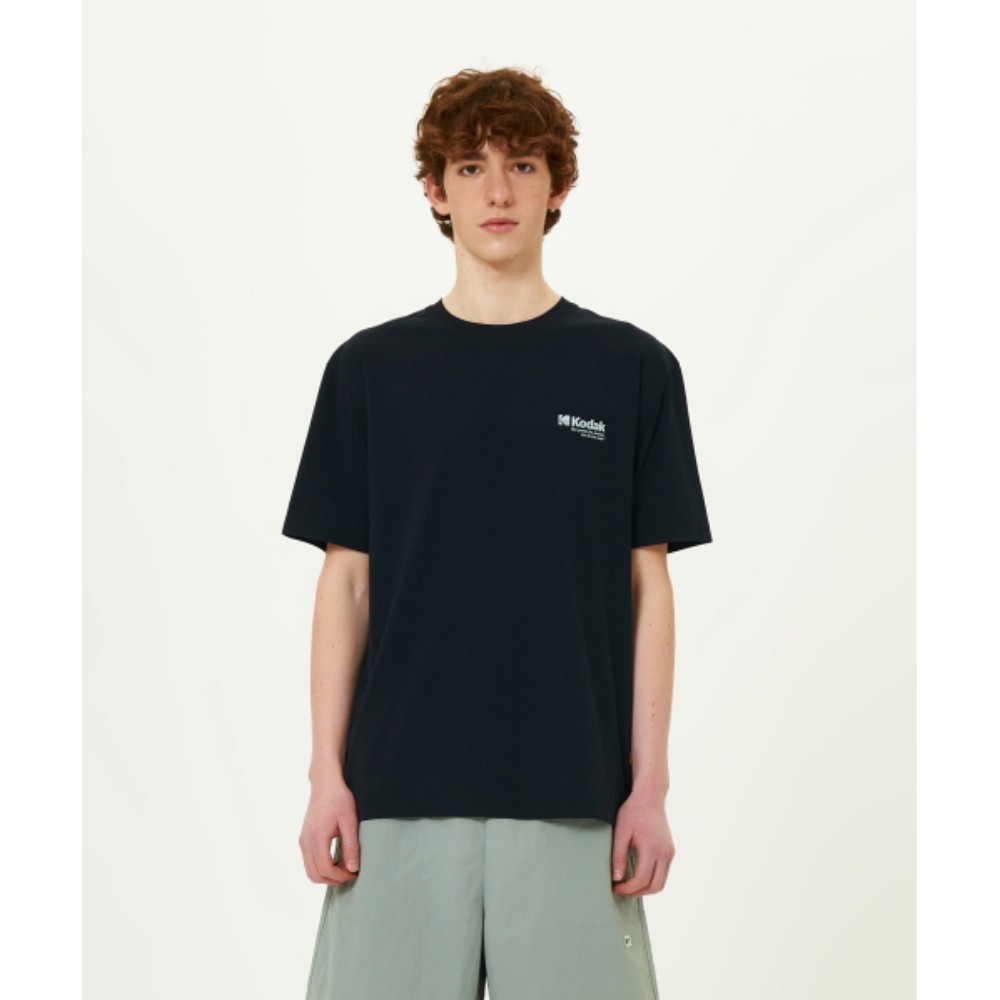 ★KODAK★ Airchrome Sorona Short Sleeve T-Shirt BLACK