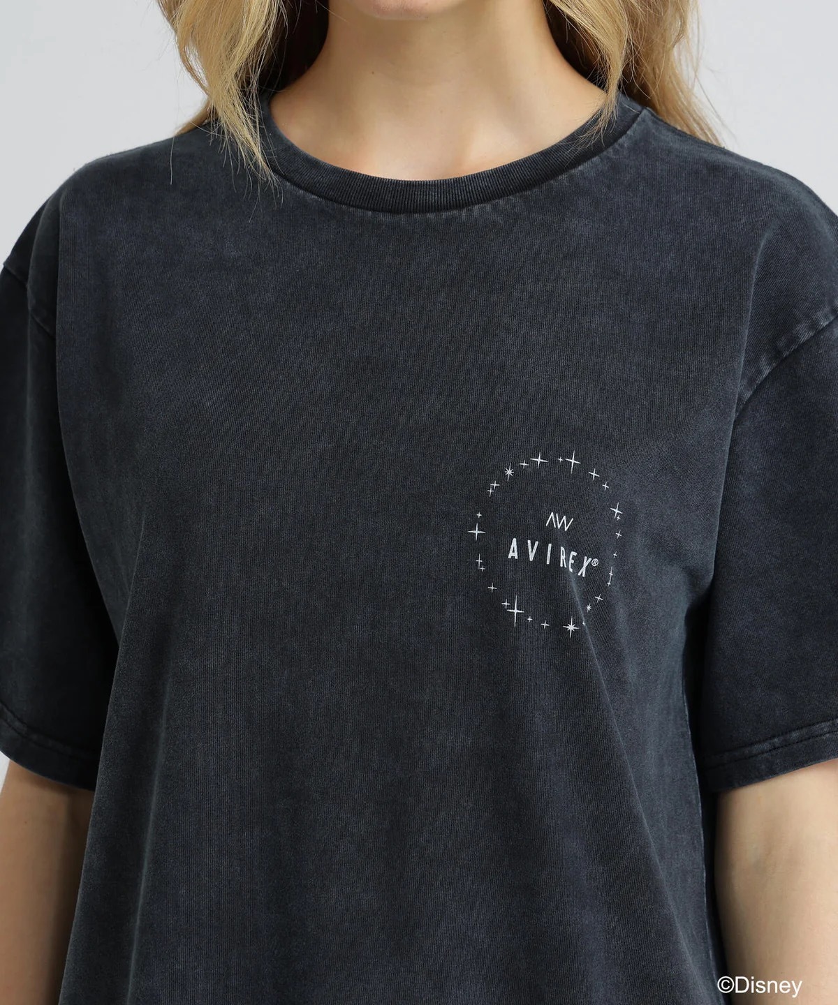 国内発送【AVIREX】《Disney Collection》L-BROOM T-SHIRT