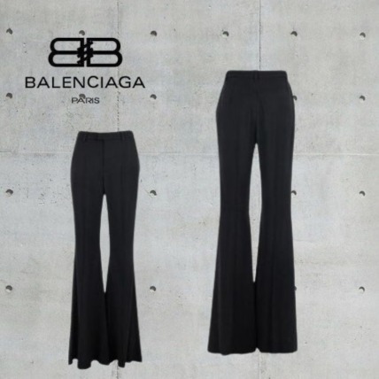 パンツ 25ss Balenciaga Viscose Palazzo Pant 843495TSO171000