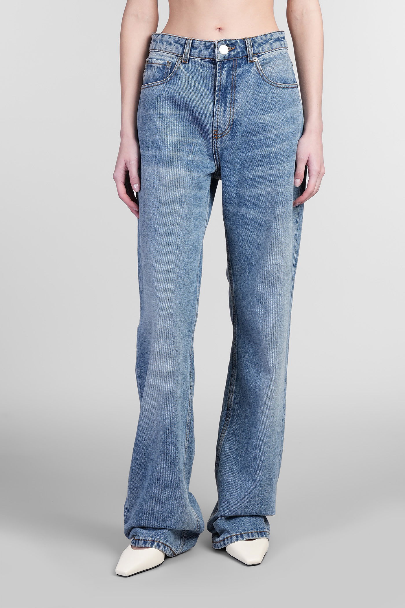 【送料&関税込】Ami Alexandre Mattiussi Jeans In Blue Cotton