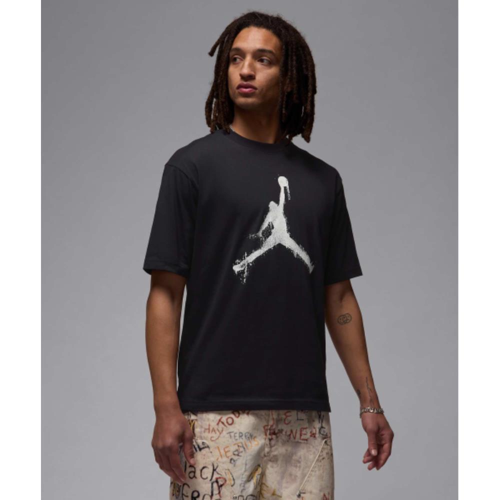 ★Nike★ Jordan Brooklyn T-Shirt M Black Sail HQ8925010 HQ89