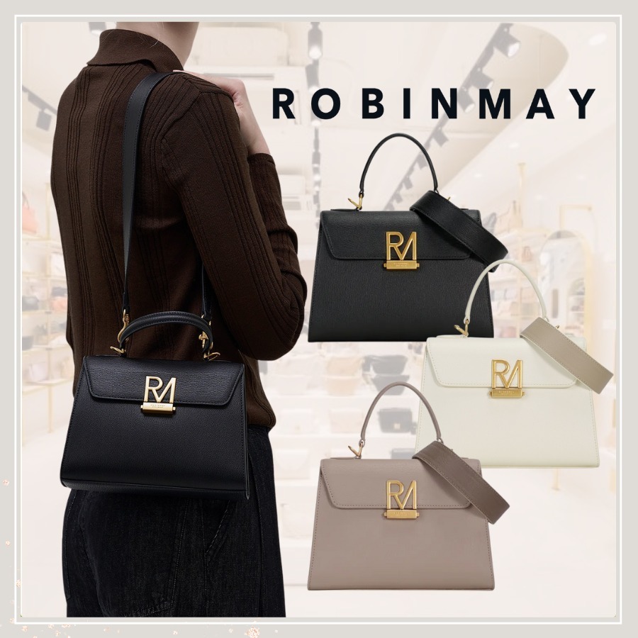 追跡有★ROBINMAY ストラップ2本付 クラシック ショルダーバッグ