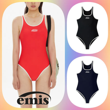 【EMIS】25SS/人気/送料関税込 ★ BACK HOLE SWIMSUIT ★ 3COLOR EMIS】25SS/人気/送料関税込 ☆ RACER BACK SWIMSUIT ☆3COLOR