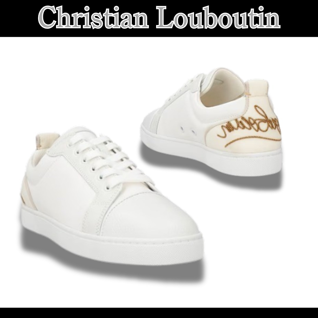 最後の1点【Christian Louboutin】スニーカー ローカット レザー