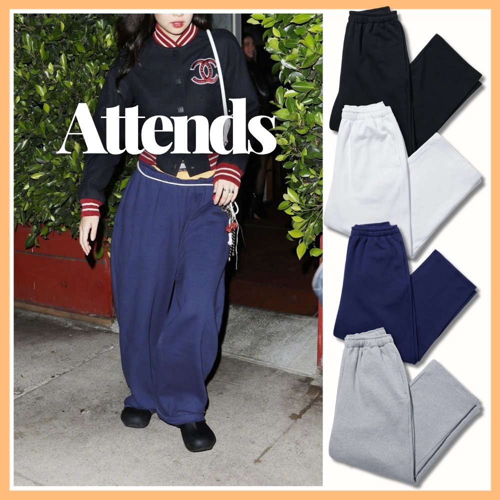 大人気【attends】Basic Sweat pants ★BLACKPINK ジェニー着用
