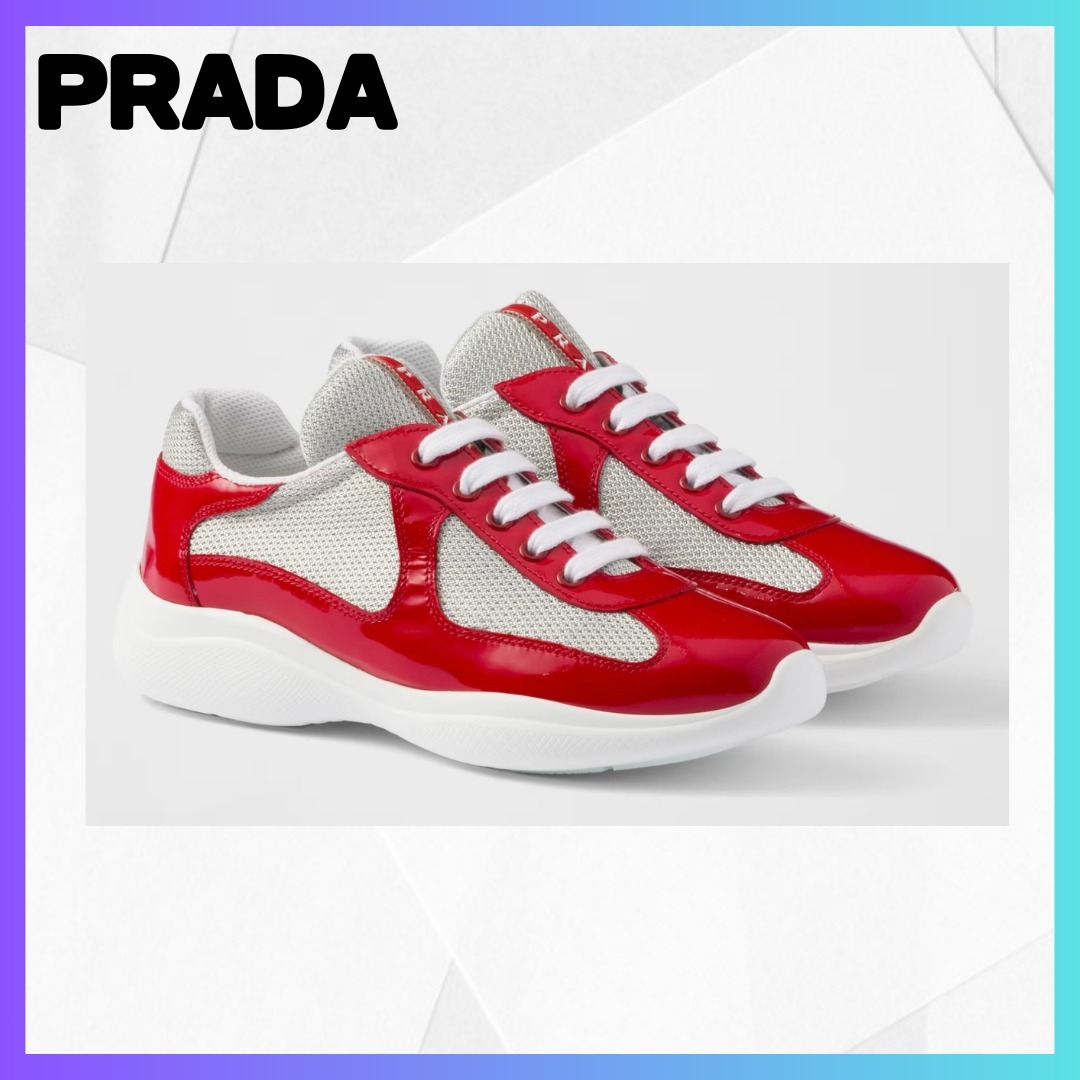 PRADA スニーカープラダアメリカズカップテッスートバイク