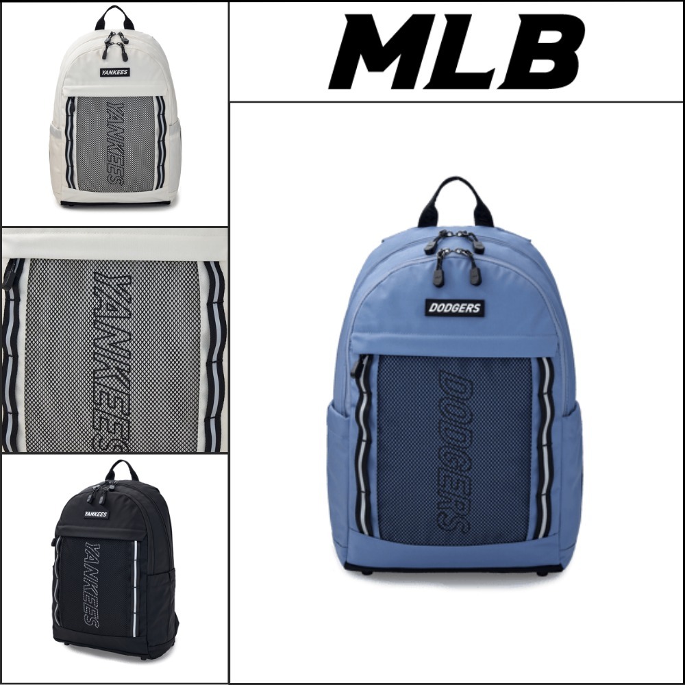 【MLB Korea】Logo Point Backpack New York Yankees 3 Colors
