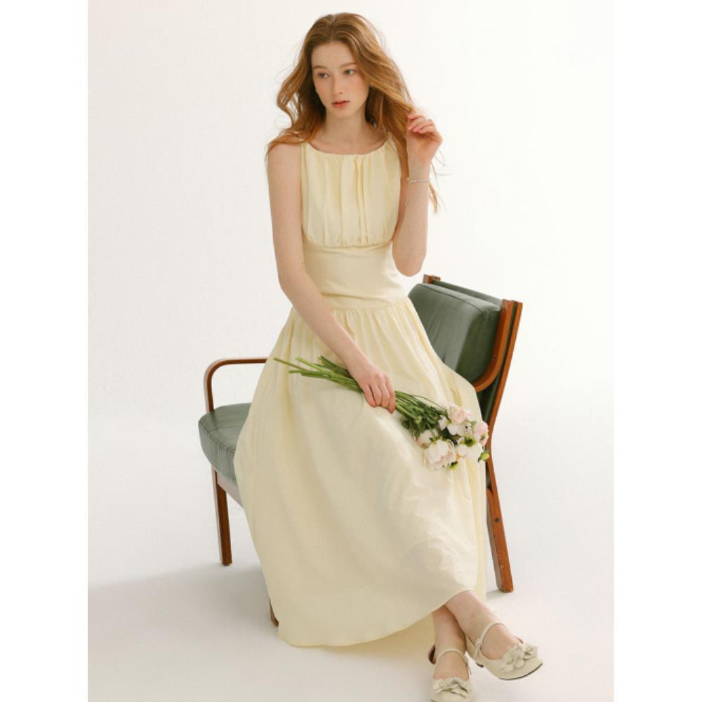★Since Then★ Lilium Boat Neck Long One Piece