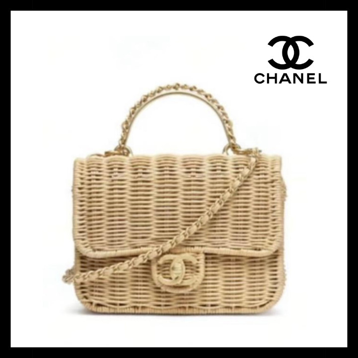 《２６C♥暑い日もお洒落に》CHANEL カゴバッグ