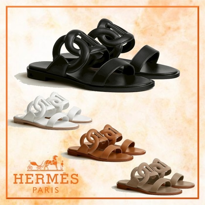 シェーヌダンクルモチーフ 履きやすい\tHermes\tラグーヌ サンダル