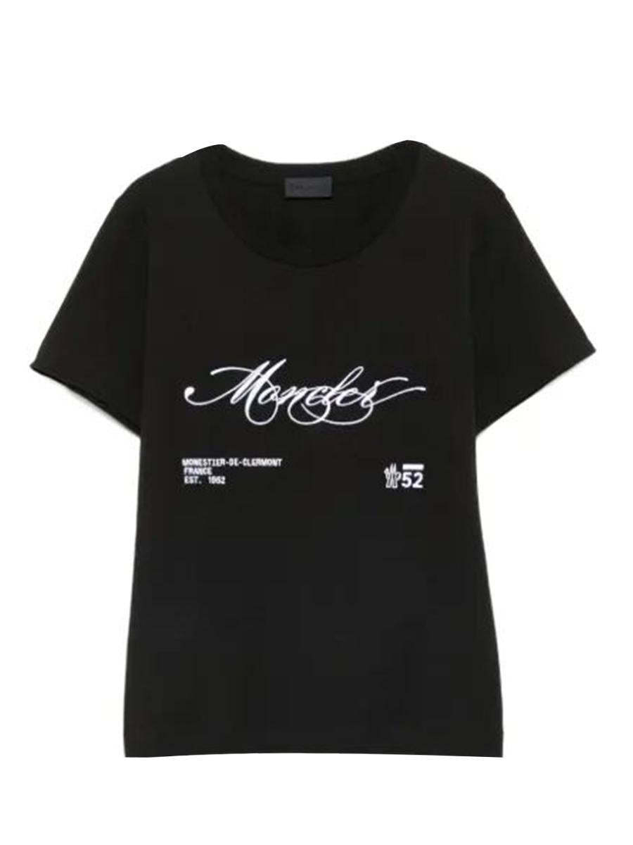 【関税＆送料込み】Moncler Embroidered Cursive Logo Cotton