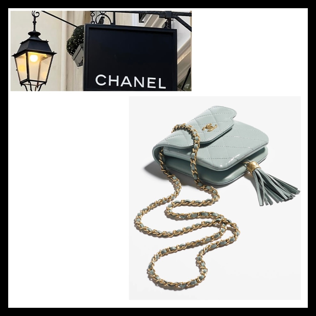 CHANEL 2024/25年 メティエダール チェーン クラッチ バッグ