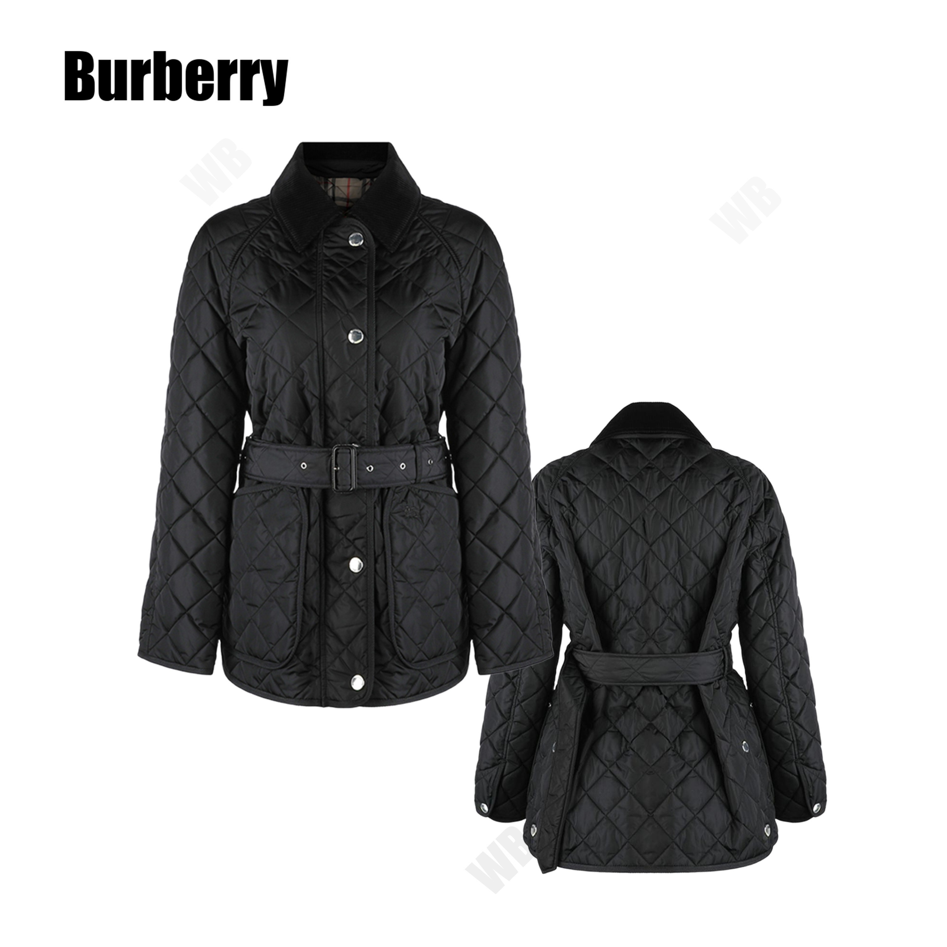 [Burberry] ダイアモンドキルティング ジャケット ☆送料込☆