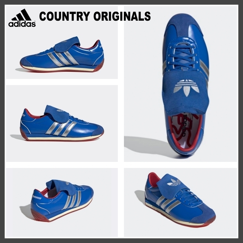 【adidas】COUNTRY OG ★JR2601★ブルー/ホワイト/ユニセックス