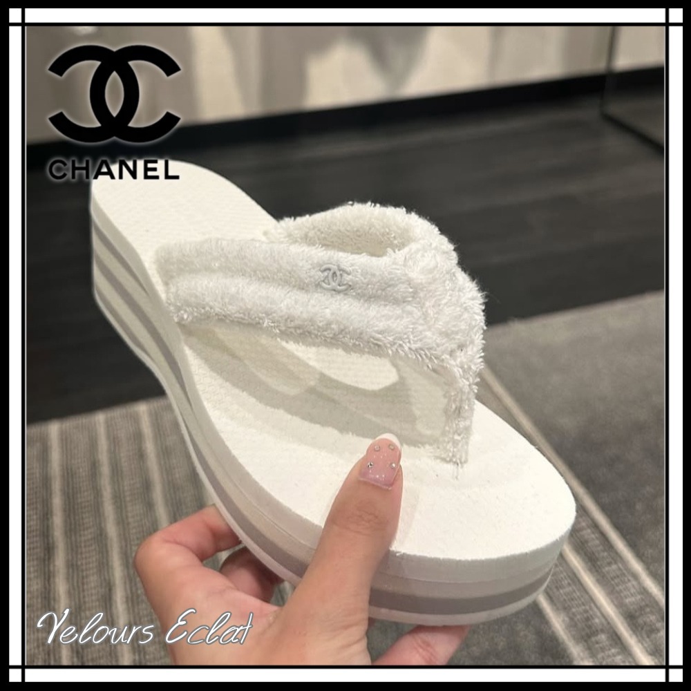 夏映えサンダル♡【CHANEL】25Cruise ビーチサンダル