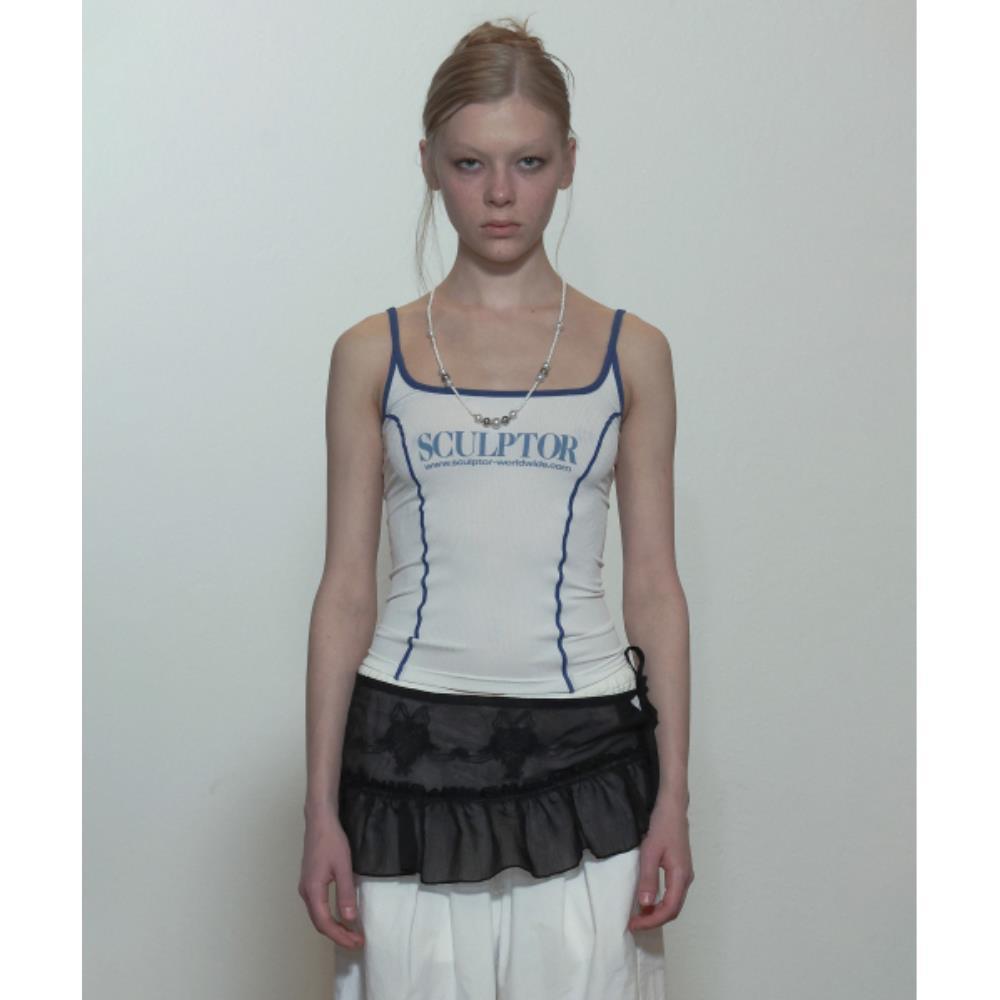 ★SCULPTOR★ Classic Tank Top White SC24S254WH